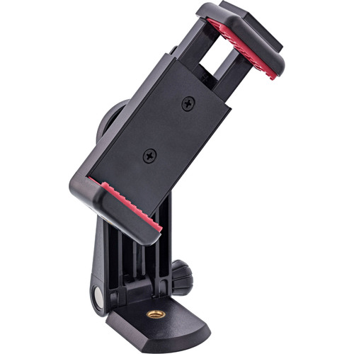 InLine® Smartphone Halterung, 55–85mm, 1/4 Gewinde & Kaltschuh, schwarz