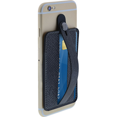InLine® Smartphone Kreditkarten-Tasche, mit Handschlaufe, schwarz (Produktbild 1)