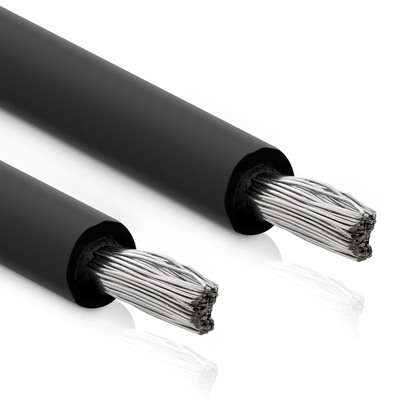 InLine® Solar Installationskabel Meterware H1Z2Z2-K 6mm² schwarz 50m