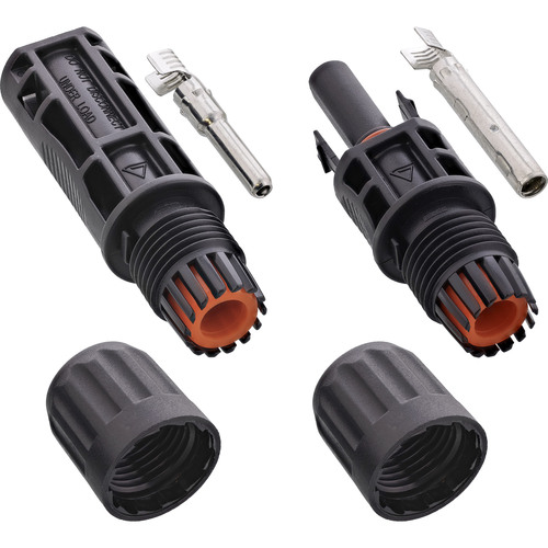 InLine® Solar Photovoltaik Steckverbinder, 10x Stecker + 10x Kupplung