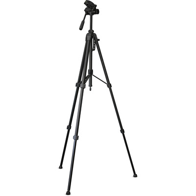 InLine Stativ für Digitalkameras und Videokameras, Aluminium, schwarz, Höhe max. 1,78m