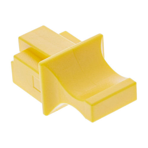 InLine® Staubschutzkappen für RJ45 Buchsen, gelb, 10 Stück