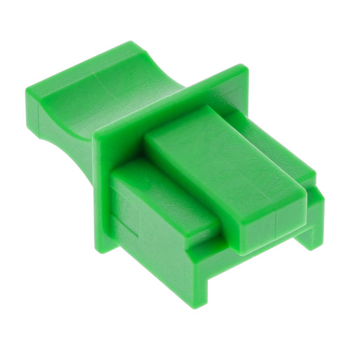 InLine® Staubschutzkappen für RJ45 Buchsen, grün, 10 Stück Staubschutze