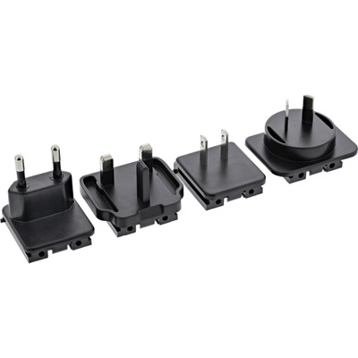 InLine® Stromadapter-Set für USB Netzteil 31512S schwarz