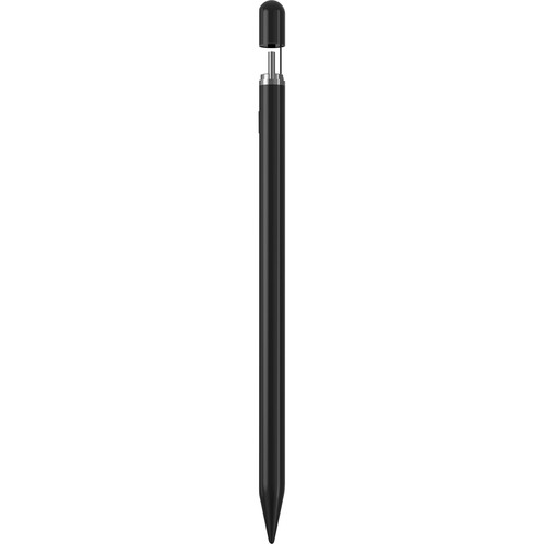 InLine® Stylus, Tabletstift für Apple iPads, mit Akku, USB-C, schwarz