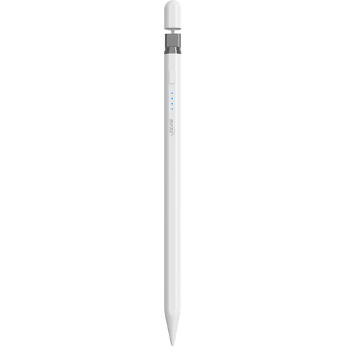 InLine® Stylus, Tabletstift für Apple iPads, mit Akku, USB-C, weiß