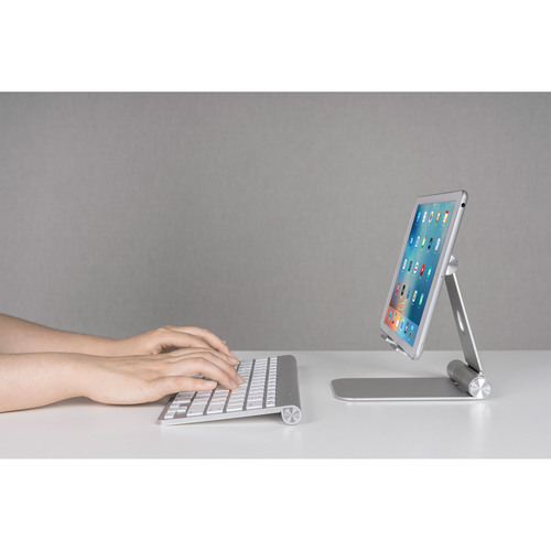 InLine® Tablet Halterung, Aluminium, universell, bis 13, klappbar