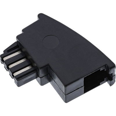 InLine TAE-F Adapter, TAE-F Stecker auf RJ11 Buchse, für Siemens, Telekom und Hagenuk usw. InLine TAE-F Adapter, TAE-F Stecker auf RJ11 Buchse, für Siemens, Telekom und Hagenuk usw.