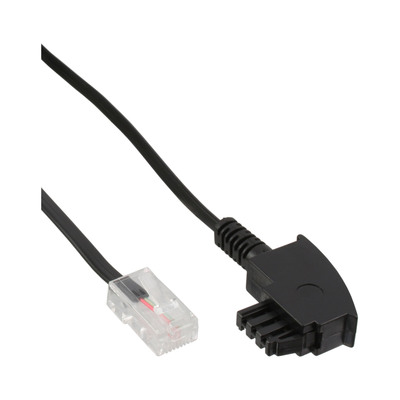 InLine TAE-F Kabel für DSL-Router, TAE-F Stecker an RJ45 8P2C, 25m InLine TAE-F Kabel für DSL-Router, TAE-F Stecker an RJ45 8P2C, 25m