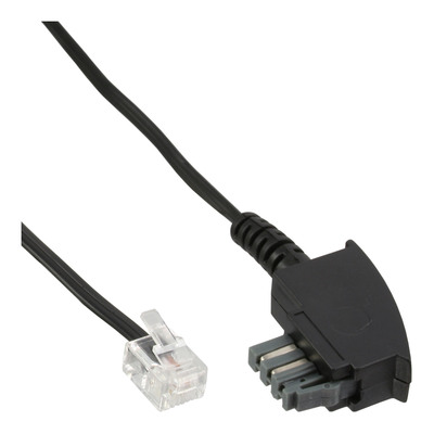 InLine TAE-N Anschlußkabel, TAE-N zu RJ11 (6P4C), 1m InLine TAE-N Anschlußkabel, TAE-N zu RJ11 (6P4C), 1m
