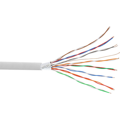 InLine® Telefon-Kabel 16-adrig, 8x2x0,6mm, zum Verlegen, 25m Ring (Produktbild 1)