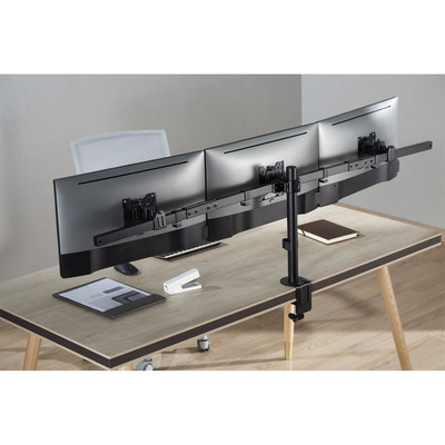 InLine® Tischhalterung, für 3x LCD-/LED-Display bis 81cm (32), max. 7kg