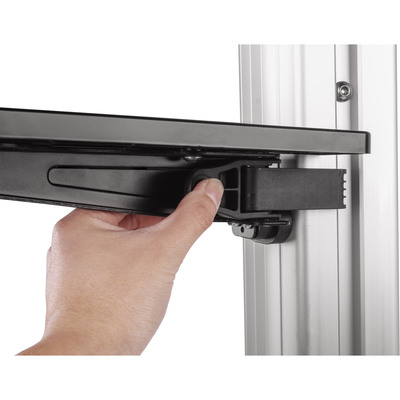 InLine® TV-Wagen, höhenverstellbar, für LED-TV 37-70 (94-178cm), max. 50kg