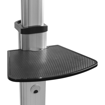 InLine® TV-Wagen, höhenverstellbar, für LED-TV 37-70 (94-178cm), max. 50kg