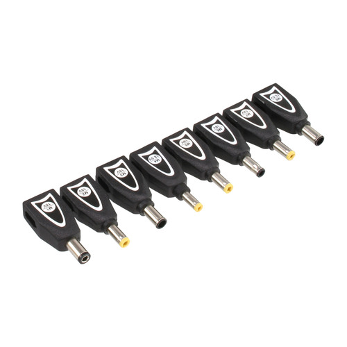 InLine® Universal Notebook-Netzteil mit Farbdisplay, schwarz, 12 Wechselstecker