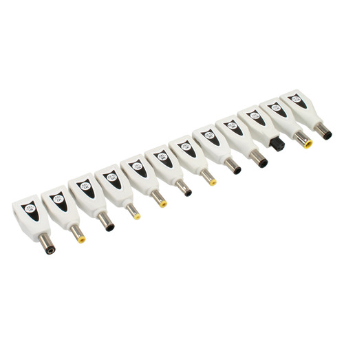 InLine® Universal Notebook-Netzteil mit Farbdisplay, weiß, 12 Wechselstecker