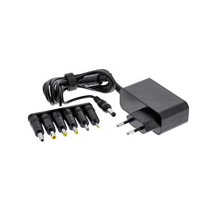 InLine® Universal Steckernetzteil, 12V / 24W mit 6 Wechselsteckern InLine® Universal Steckernetzteil, 12V / 24W mit 6 Wechselsteckern