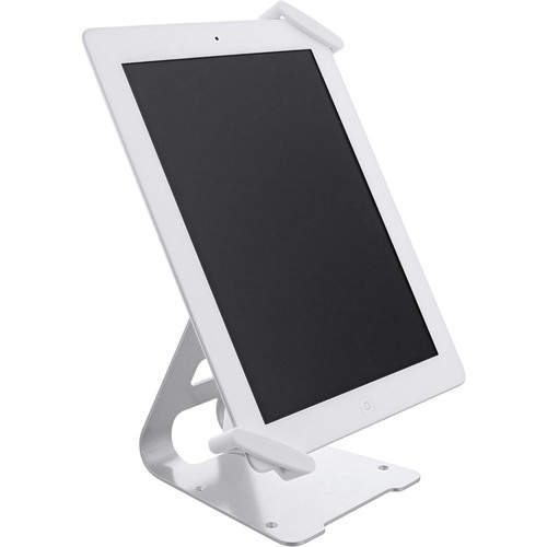 InLine® Universal Tablet-Halterung, 1,5 m Diebstahlschutz, 10-13 Zoll, weiß
