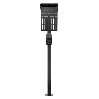 InLine® Universal Wallbox-Standfuß XL mit EV-Ladekabel Halterung, schwarz