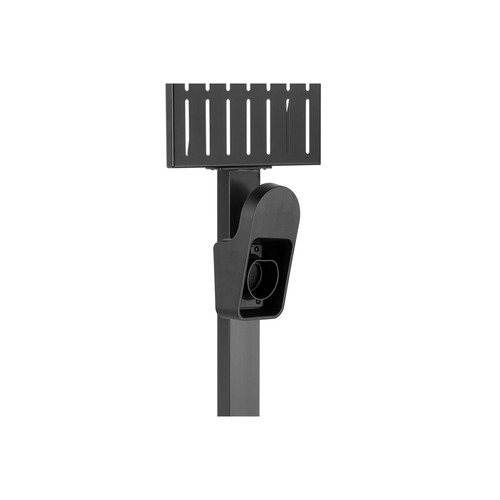 InLine® Universal Wallbox-Standfuß XL mit EV-Ladekabel Halterung, schwarz