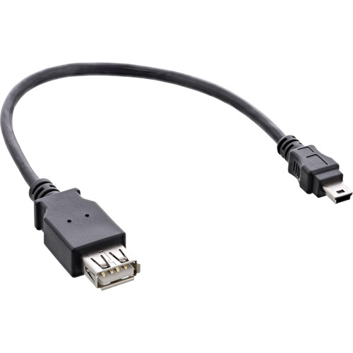 InLine® USB 2.0 Adapterkabel, Buchse A auf Mini-5pol Stecker, 0,2m USB & Lightning