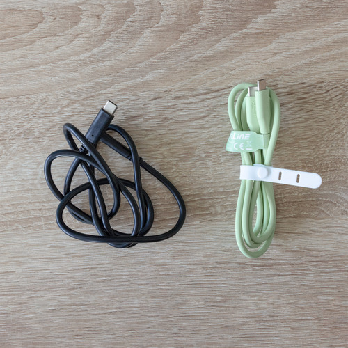 InLine® USB 2.0 Kabel, USB-C Schnellladekabel 100W, Matcha Latte/grün 2m