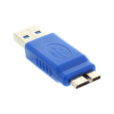 InLine USB 3.0 Adapter, Stecker A auf Stecker Micro B