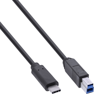 InLine® USB 3.0 Hub, 7 Port, Aluminiumgehäuse mit 2,5A Netzteil, schwarz