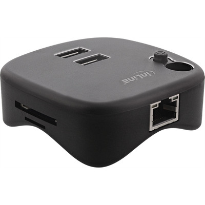 InLine USB 3.0 Multihub, schwarz