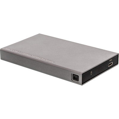 InLine USB 3.1 Gehäuse für 6,35cm (2,5) 6G SATA-Festplatte / SSD, USB Typ C Buchse