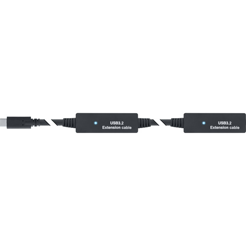 InLine® USB 3.2 Gen.1 Aktiv-Verlängerung, USB-C Stecker an USB-C Buchse, 10m