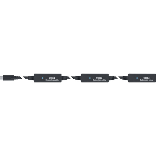 InLine® USB 3.2 Gen.1 Aktiv-Verlängerung, USB-C Stecker an USB-C Buchse, 15m