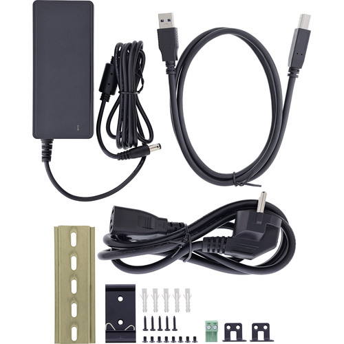 InLine® USB 3.2 Gen.1 Industrie-Hub, 10 Port, Aluminiumgehäuse, mit Netzteil