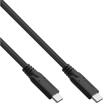 InLine® USB 3.2 Gen.1x2 Kabel, USB-C Stecker/Stecker, schwarz, 3m