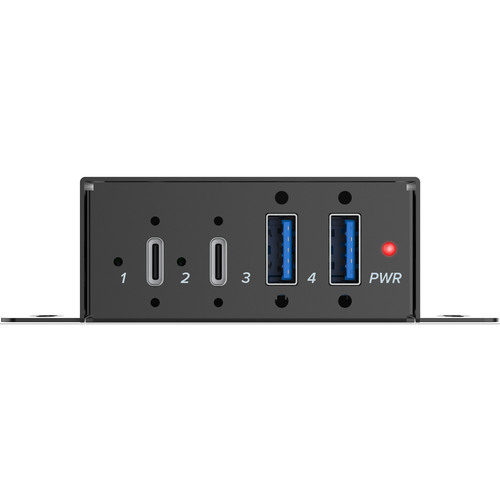 InLine® USB 3.2 Industrie-Hub, 4-Port, 2x USB-A, 2x USB-C