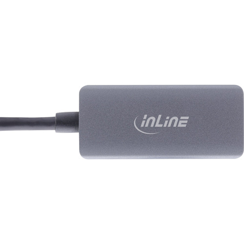 InLine® USB 3.2 Netzwerk-Adapterkabel, 2,5 Gb/s Gigabit Netzwerk, USB-C