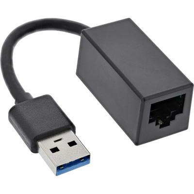 InLine® USB 3.2 Netzwerkadapter Kabel, Gigabit Netzwerk, USB-A (Produktbild 1)