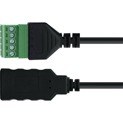 InLine® USB-A Buchse an Terminalblock, 5-polig, mit Kabel