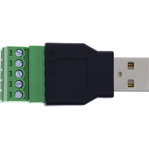 InLine® USB-A Stecker auf Terminalblock, 5-polig, ohne Kabel