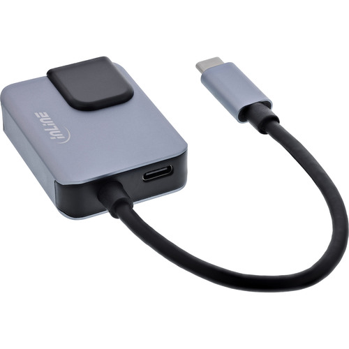 InLine® USB-C 3-in-1 Adapter, Gigabit, Audio, PD 3.0