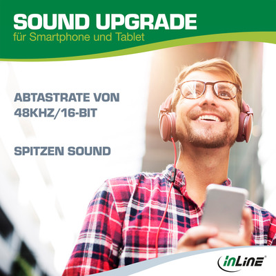InLine® USB-C Audio Adapter, USB-C zu 3,5mm Buchse