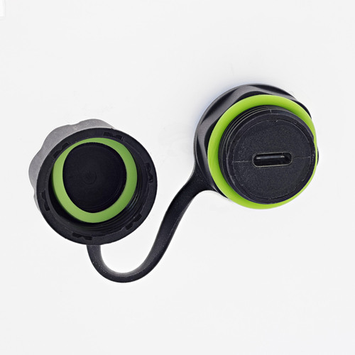 InLine® USB-C-Kabelkupplung, IP68, geschirmt, Buchse zu Stecker, 50cm