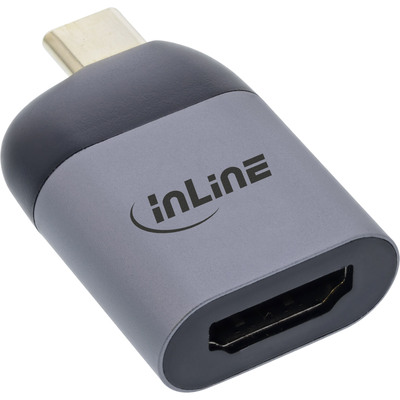 InLine® USB Display Konverter, USB-C Stecker zu HDMI Buchse (DP Alt Mode), 4K2K