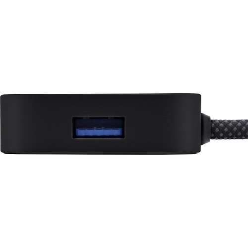 InLine® USB Fingerabdruckscanner mit Hub, Windows Hello, 1,5 m, schwarz