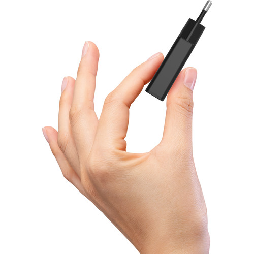 InLine® USB Netzteil Ladegerät, Single USB-C, PD, AVS, 65W, schwarz