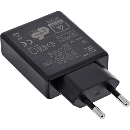 InLine® USB Netzteil Ladegerät, Single USB-C, PD, AVS, 65W, schwarz