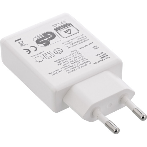 InLine® USB Netzteil Ladegerät, Single USB-C, PD, AVS, 65W, weiß