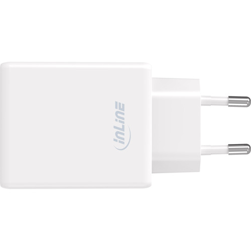 InLine® USB Netzteil Ladegerät, Single USB-C, PD, AVS, 65W, weiß