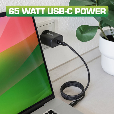 InLine® USB PD Netzteil, GaN Ladegerät, Single USB-C, Power Delivery, 65W