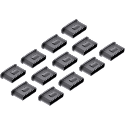 InLine USB Typ-C Portblocker, 12er Nachfüllpack für USB-C Portblocker 55724